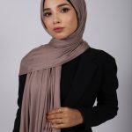Pecan Premium Jersey hijab Image