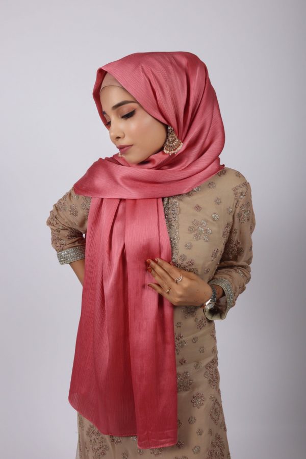 Clandestine Muna Satin Hijab