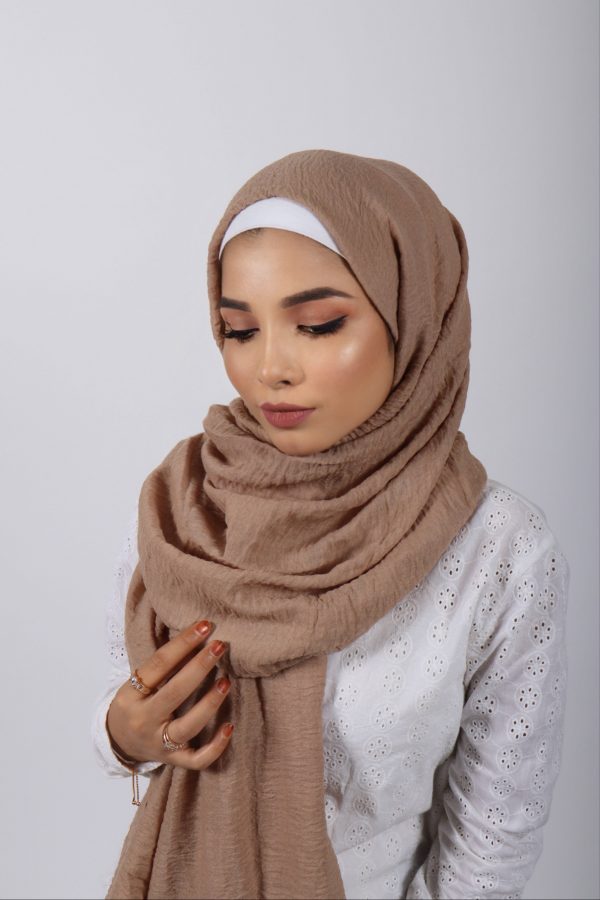 Flake Crinkled Viscose Hijab