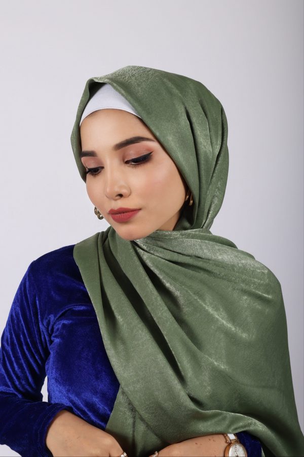 Spring Velvet Chiffon Hijab