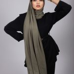 Alpine Bamboo Jersey Hijab Image