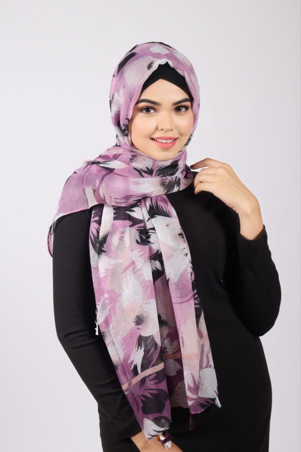 Gwen Cotton Floral Hijab