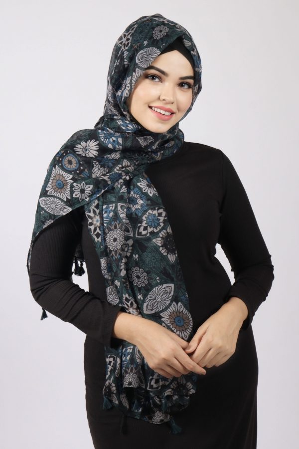 Leia Cotton Floral Hijab