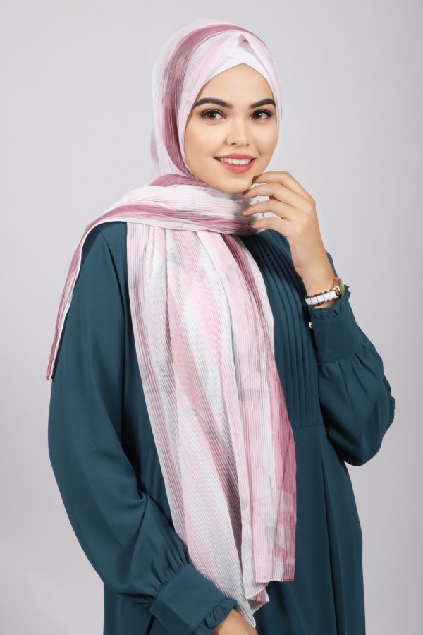 Lorelei Pleated Printed Hijab