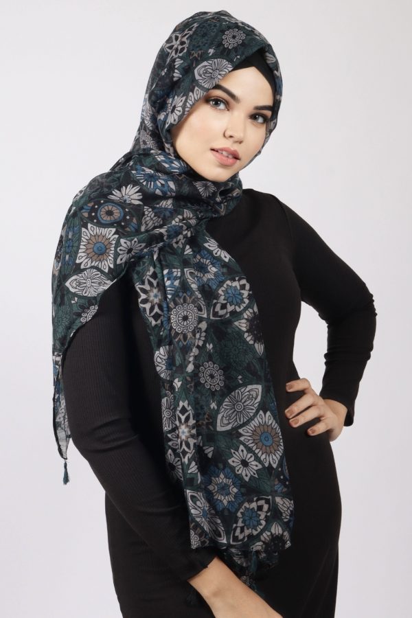 Leia Cotton Floral Hijab