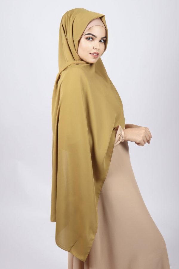 Golden Pear Korean Chiffon Hijab