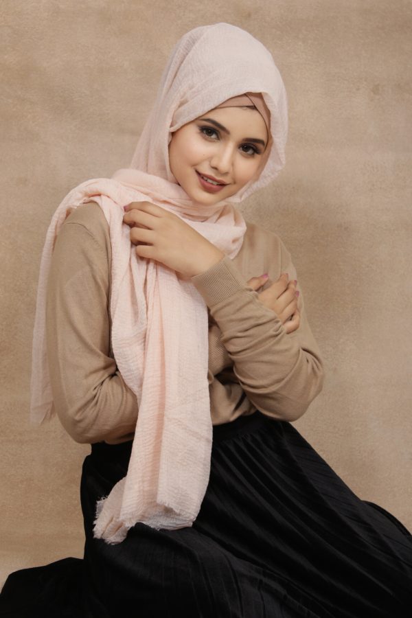 Souffle Crinkled Cotton Hijab
