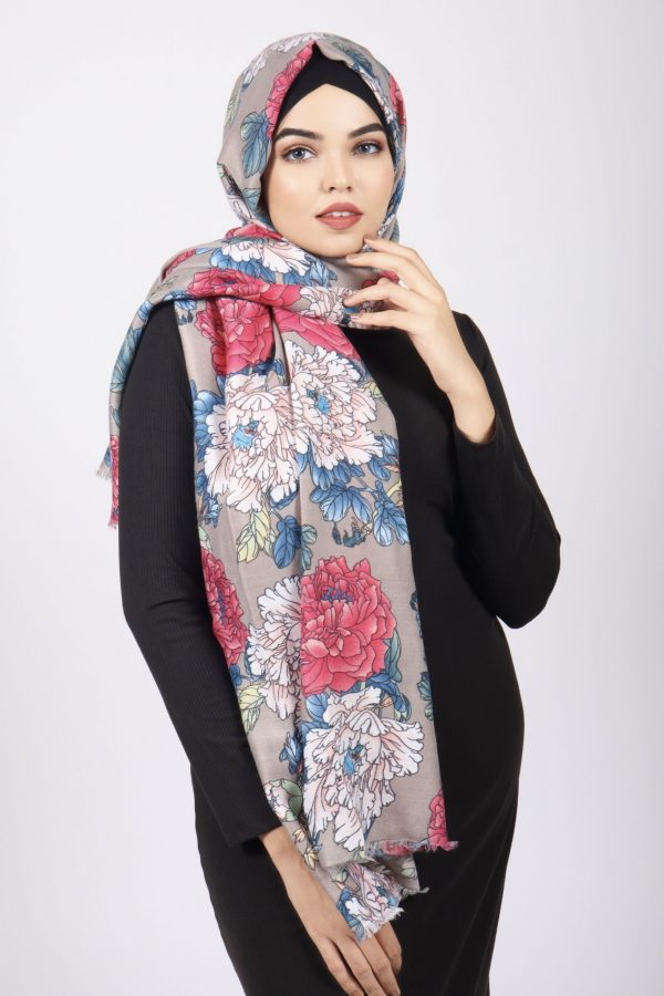 Antonia Viscose Floral Hijab