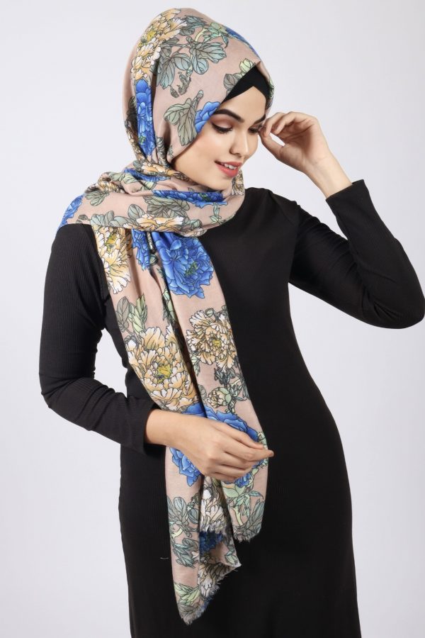 Esmeralda Viscose Floral Hijab