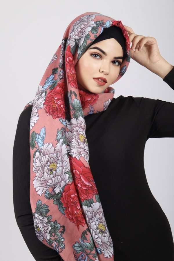 Daniela Viscose Floral Hijab