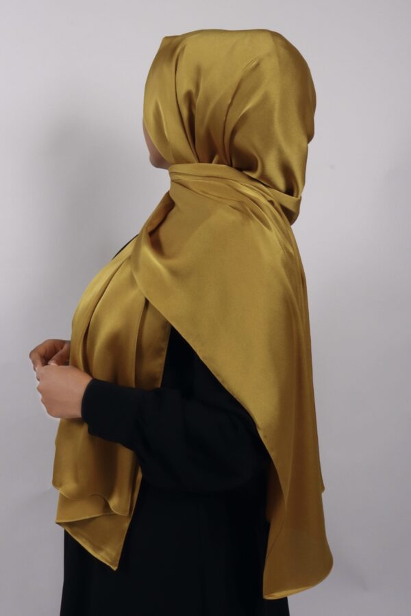 Gold Turkish Silk Hijab