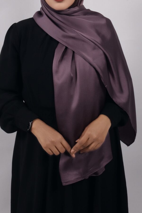 Mauve Turkish Silk Hijab