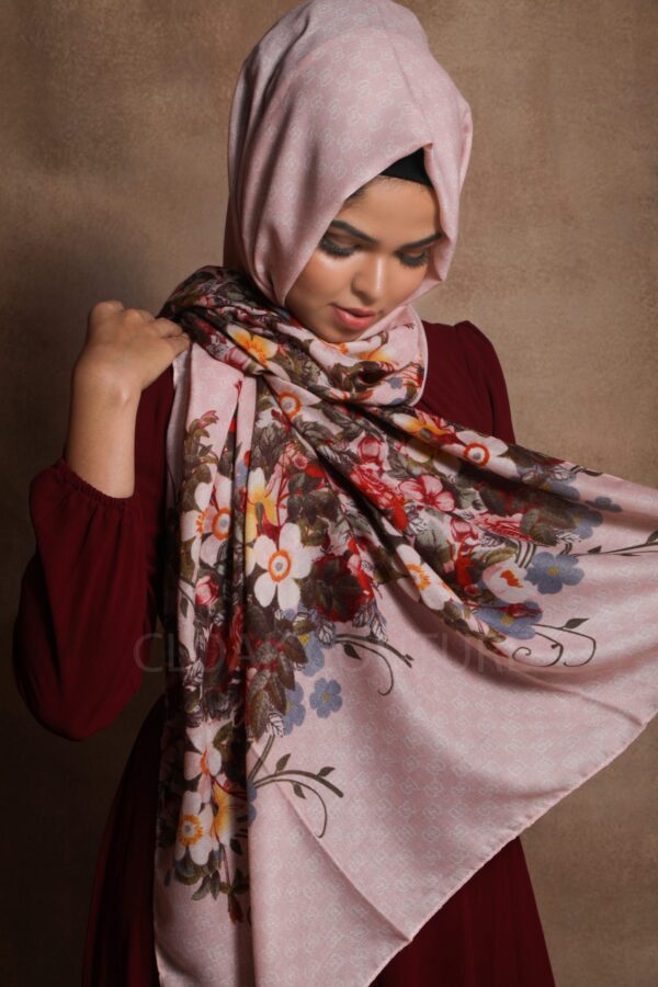 Blossom Floral Premium Viscose Hijab
