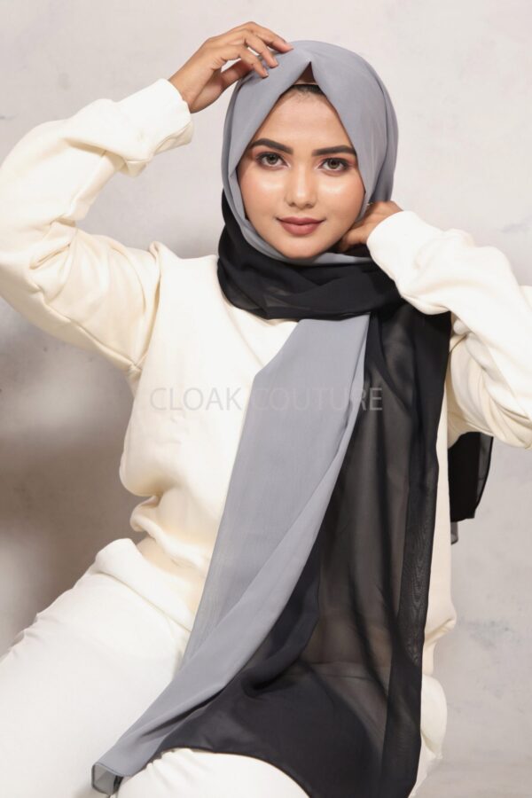 Orchid Ombre Georgette Hijab