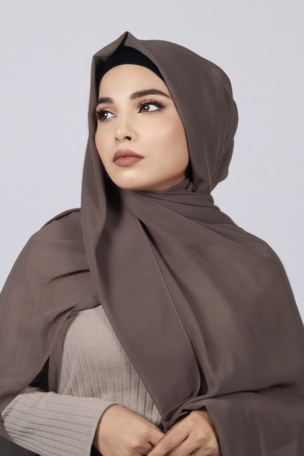 Cookie Crumble Premium Chiffon Hijab