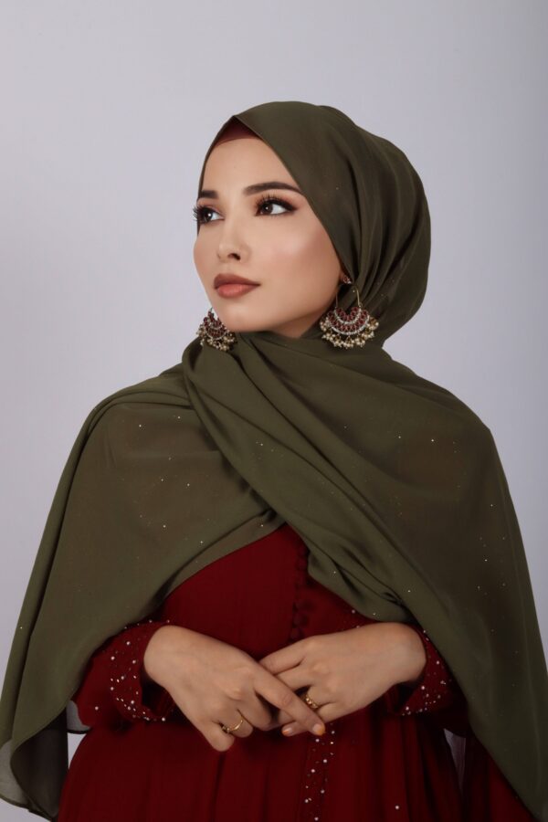 Juniper Glitter Chiffon Hijab