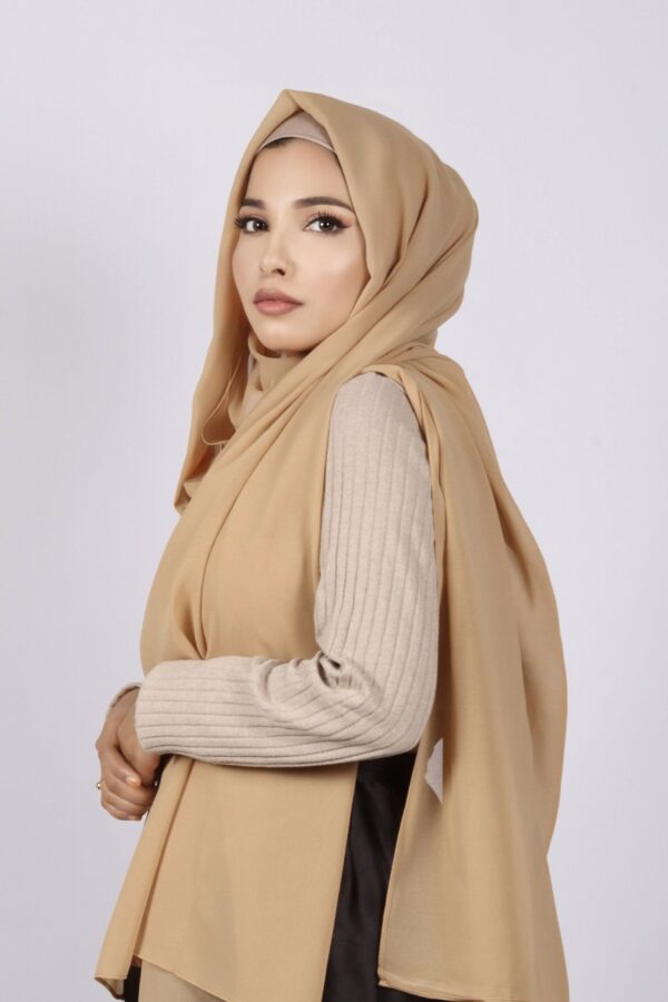 Nude Premium Chiffon Hijab