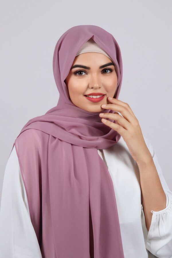 Bubblegum Lilac Premium Chiffon Hijab