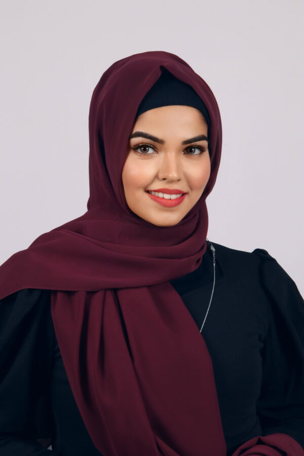Rouge Premium Chiffon Hijab