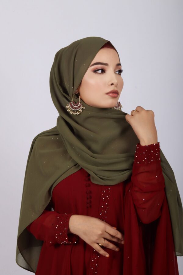 Juniper Glitter Chiffon Hijab