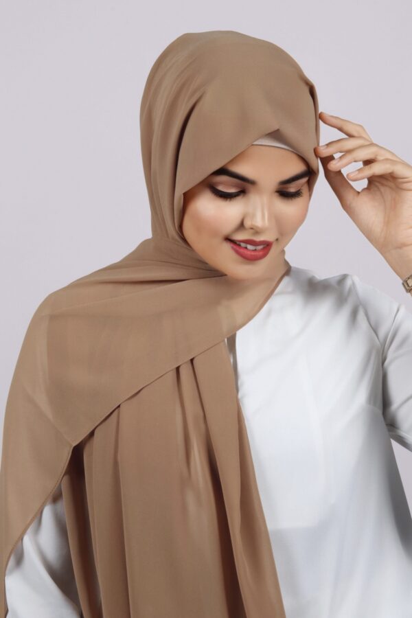 Toffee Premium Chiffon Hijab