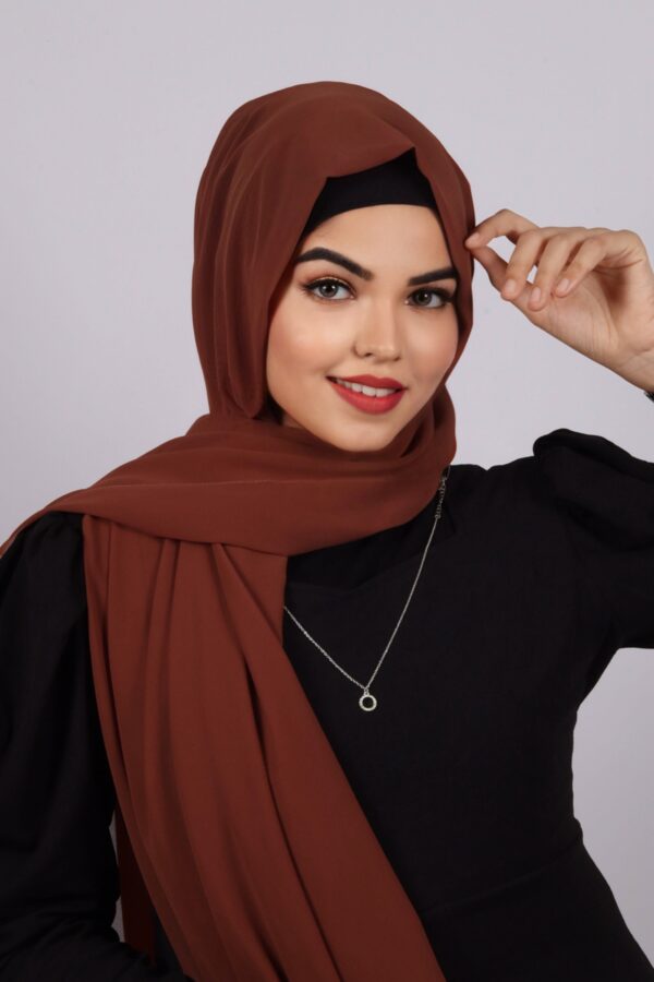 Umber Premium Chiffon Hijab