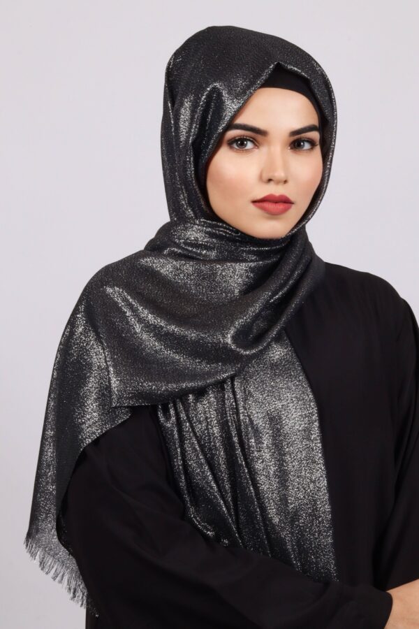 Onyx Premium Zari Hijab