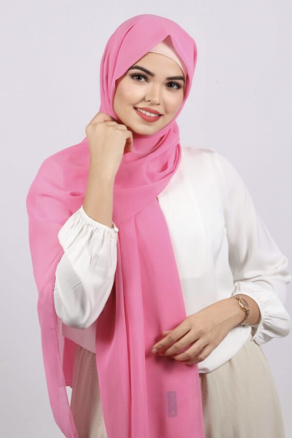 Fairy Pink Premium Chiffon Hijabs
