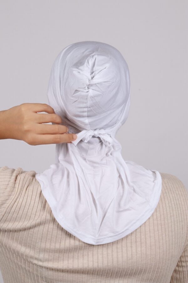 White Ninja Head Cover/ Active wear