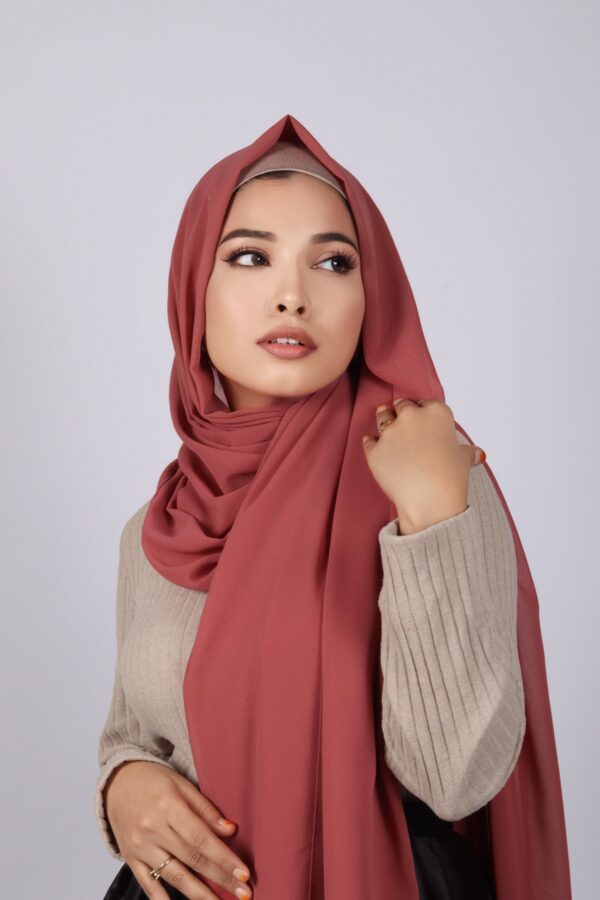 Terracotta Premium Chiffon Hijab