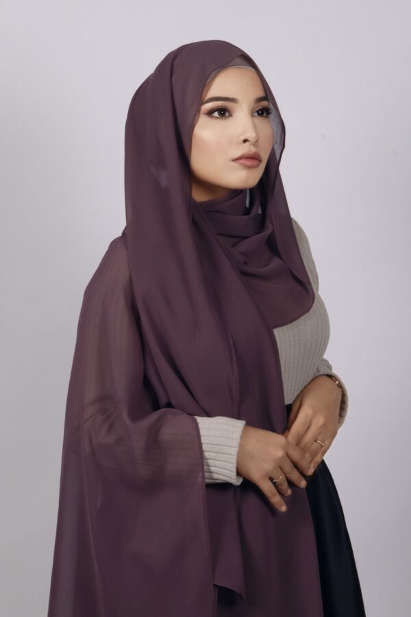 Dusty Purple Premium Chiffon Hijab