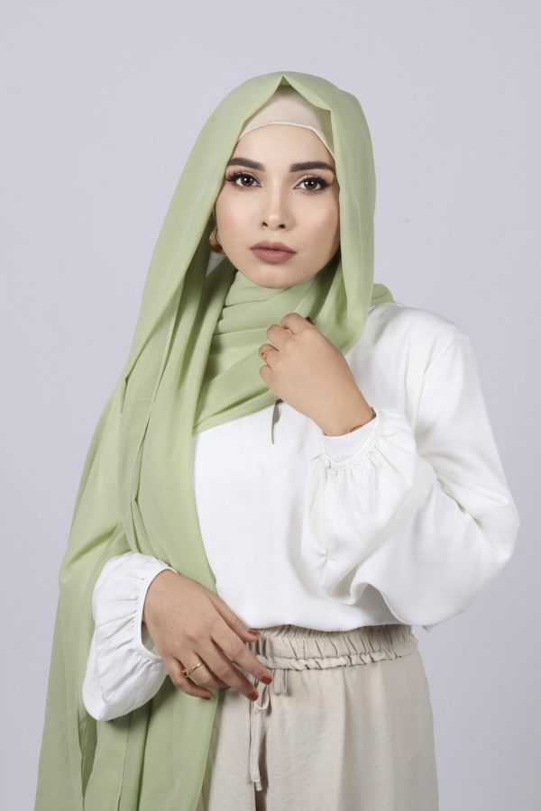 Pistachio Premium Chiffon Hijab