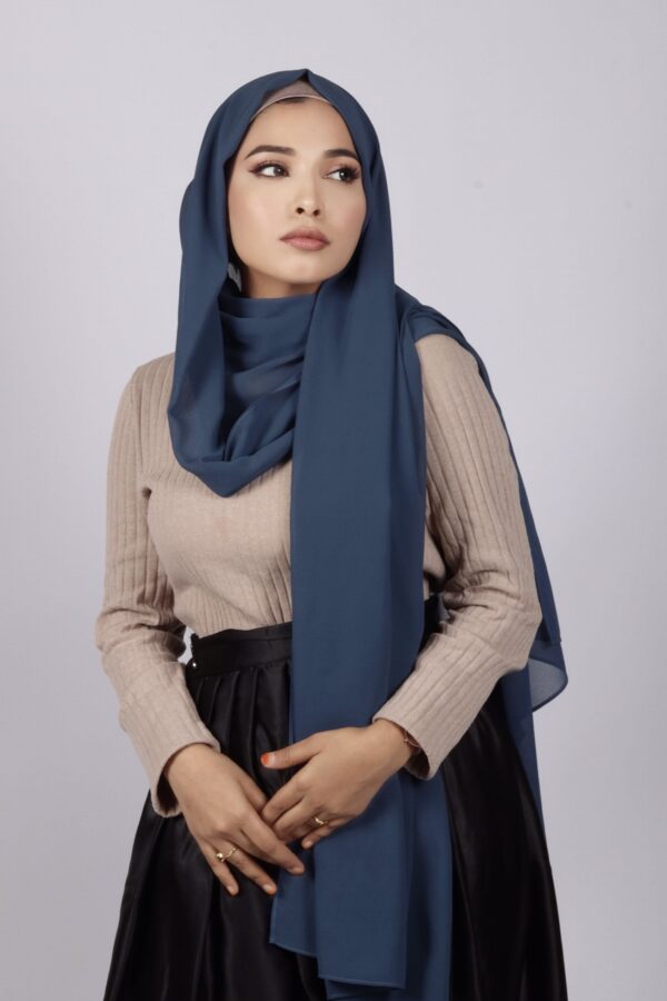 Dutch Blue Premium Chiffon Hijab