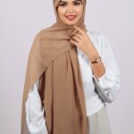 Toffee Premium Chiffon Hijab Image
