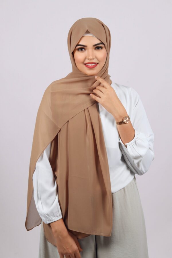 Toffee Premium Chiffon Hijab