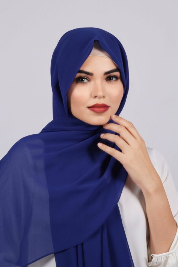 Cobalt Premium Chiffon Hijab
