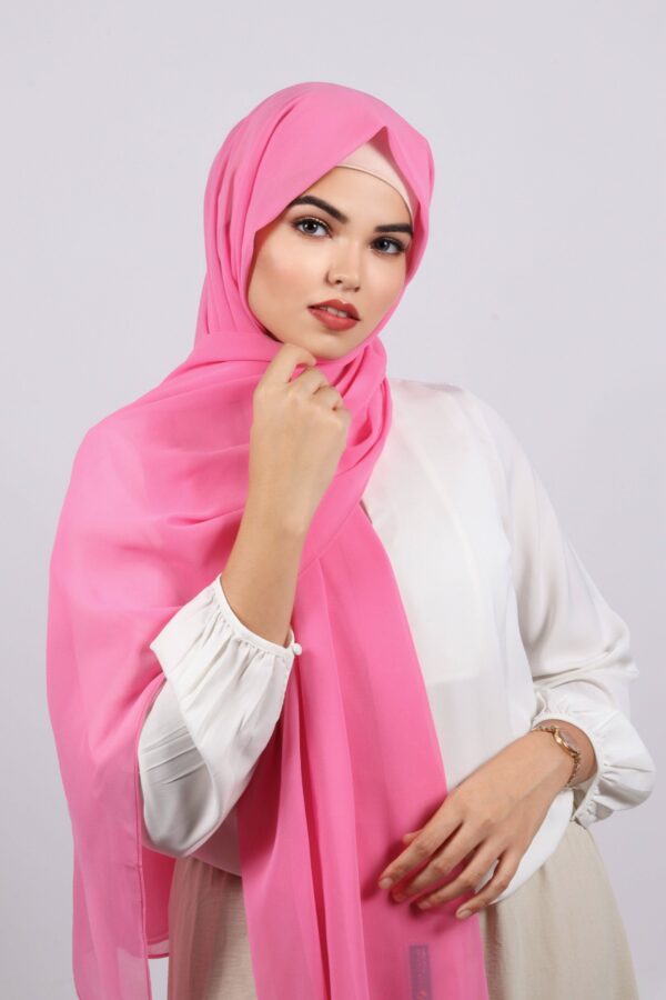 Fairy Pink Premium Chiffon Hijabs