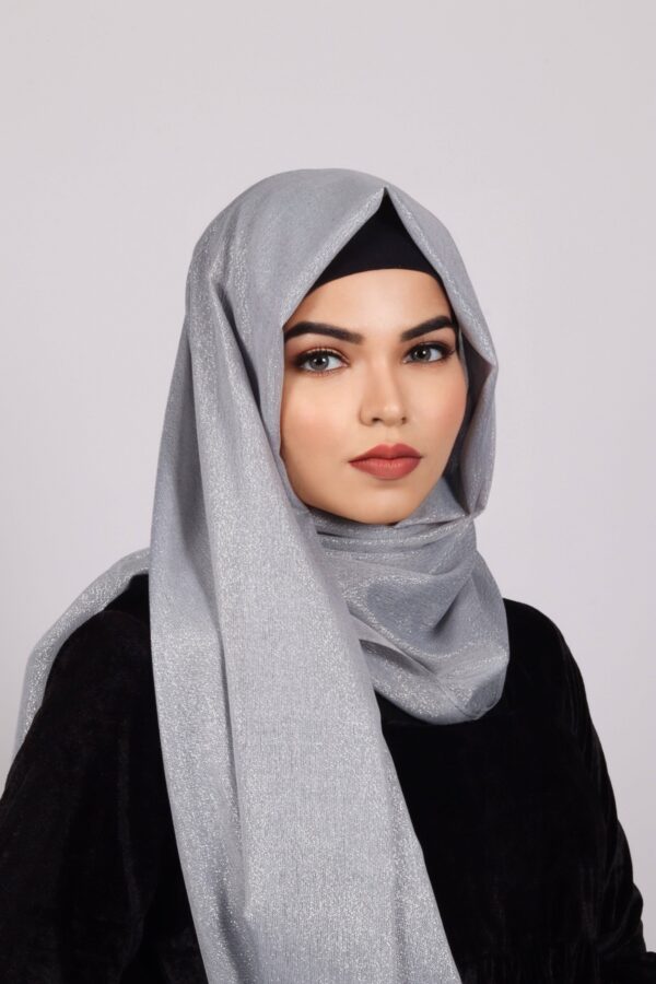 Platinum Premium Zari Hijab