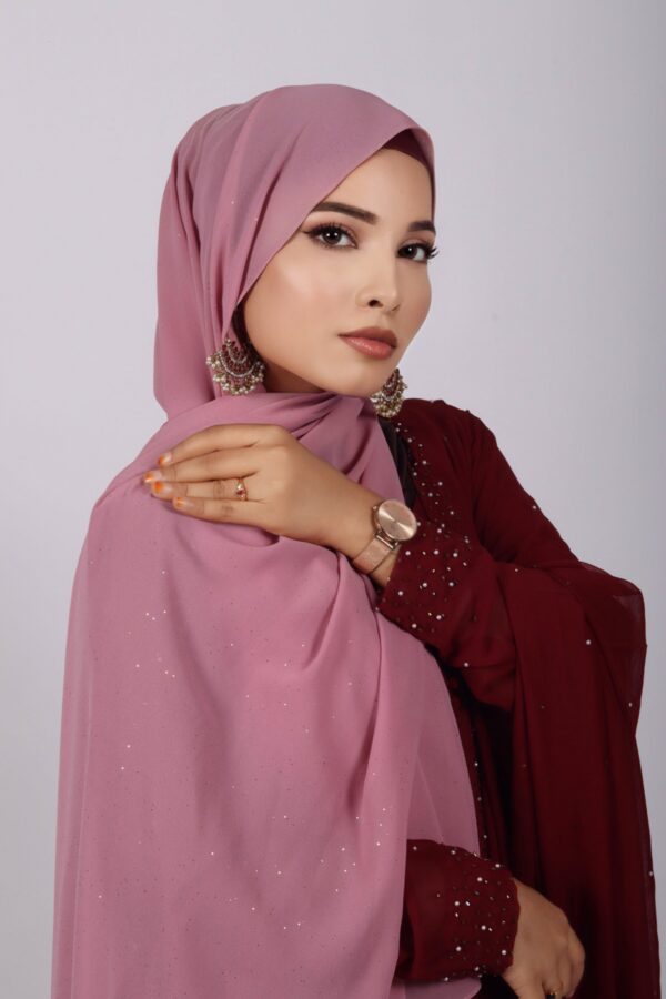 Cynderella Glitter Chiffon Hijab