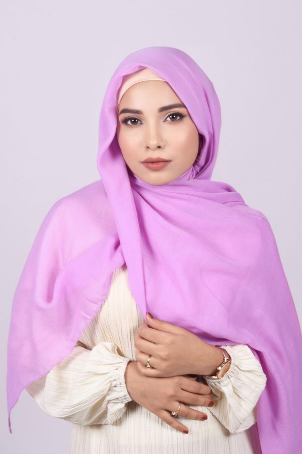 Lavender Classic Cotton Hijab