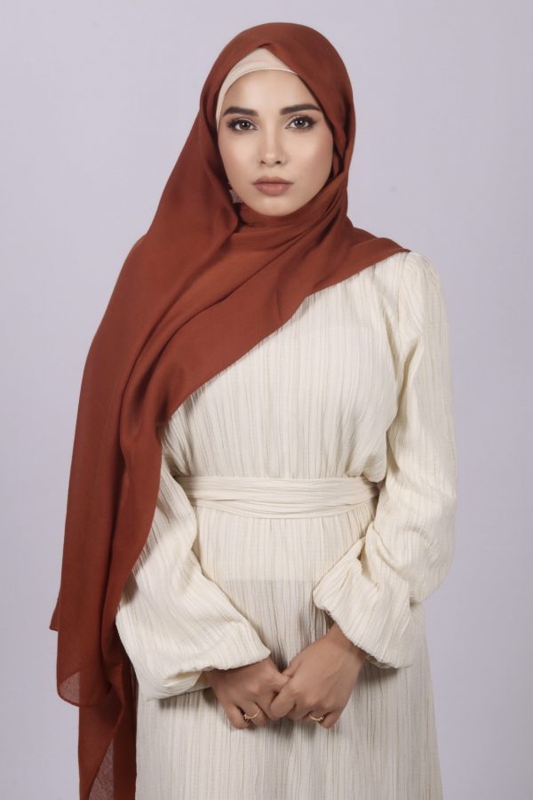 Tangerine Classic Cotton Hijab