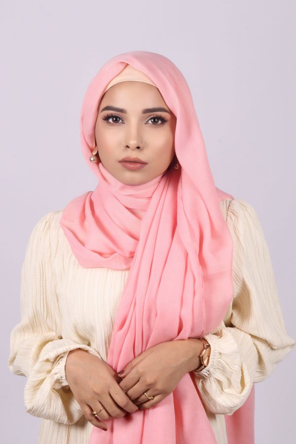 Lychee Pink Classic Cotton Hijab
