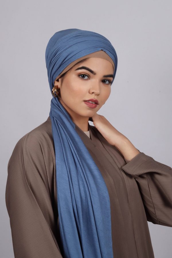 Bubblegum Blue Classic Jersey Hijab