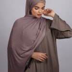 Desert Taupe Classic Jersey Hijab Image