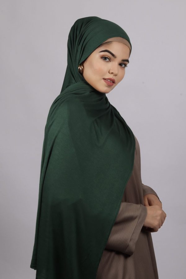 Lush Green Classic Jersey Hijab