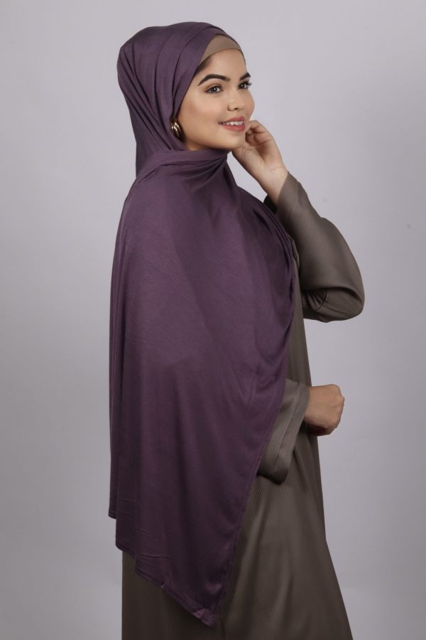 Mauve Classic Jersey Hijab