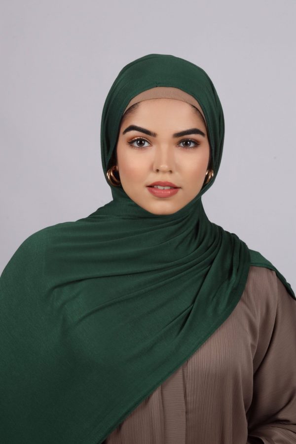 Lush Green Classic Jersey Hijab
