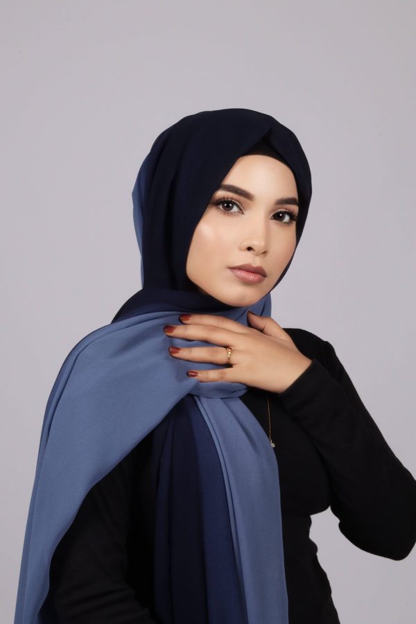 Ninghtingale Ombre Georgette Hijab