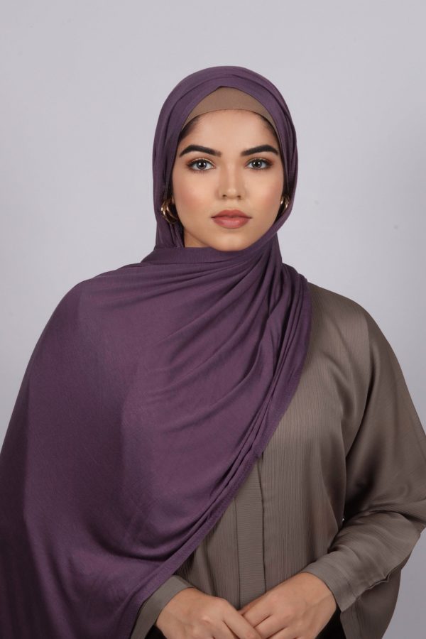 Mauve Classic Jersey Hijab