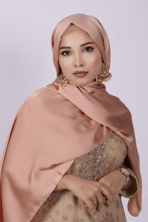 Vintage Copper Turkish Silk Hijab